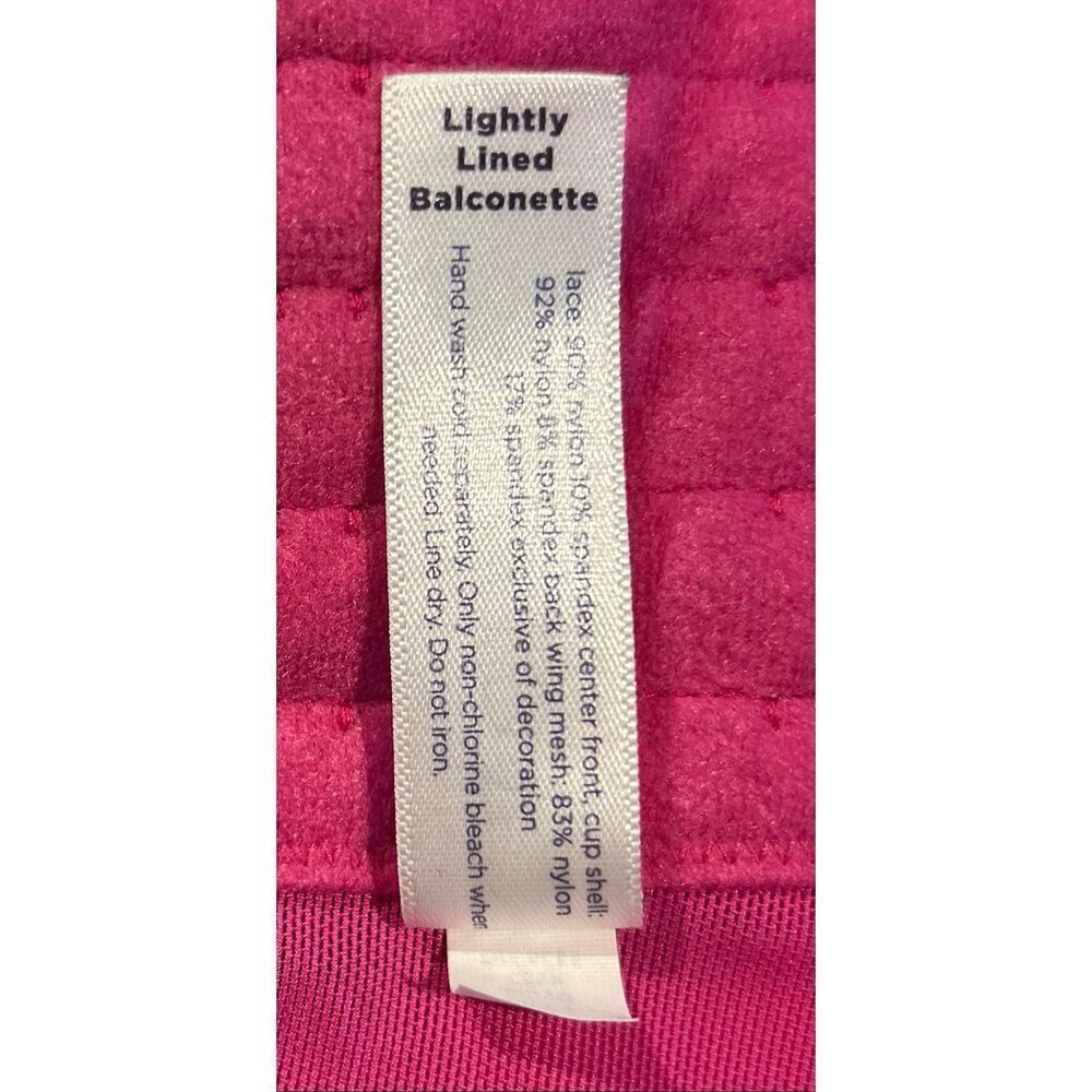 Cacique lightly lined balconette bra size 44D C35-8 - Picture 4 of 4